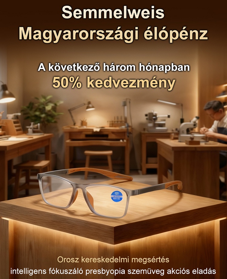 👓Német űrtechnológiás intelligens szemüveg– minden gondra egy megoldás. Nem kell hozzá vizsgálat – automatikusan élesít. Klinikai tesztek szerint 3 hónap alatt számottevő javulás. Ellenkező esetben 10×es visszatérítés.