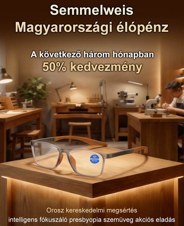 👓Német űrtechnológiás intelligens szemüveg– minden gondra egy megoldás. Nem kell hozzá vizsgálat – automatikusan élesít. Klinikai tesztek szerint 3 hónap alatt számottevő javulás. Ellenkező esetben 10×es visszatérítés.