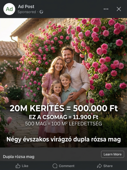 Ültess most, a kerted 30 nap múlva virágozni fog! A szomszédaid irigykedni fognak! Megjegyzés: 50% kedvezmény, korlátozott ideig érvényes ajánlat!