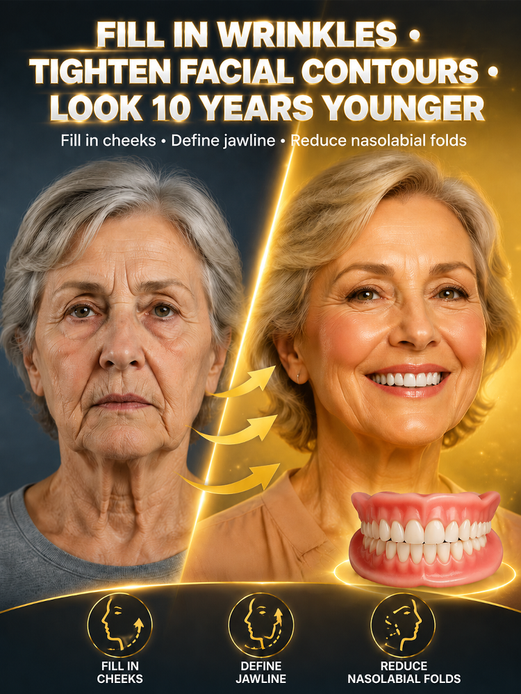 ✨ Instant Perfect Smile! Custom-Fit Cosmetic Veneers 🦷