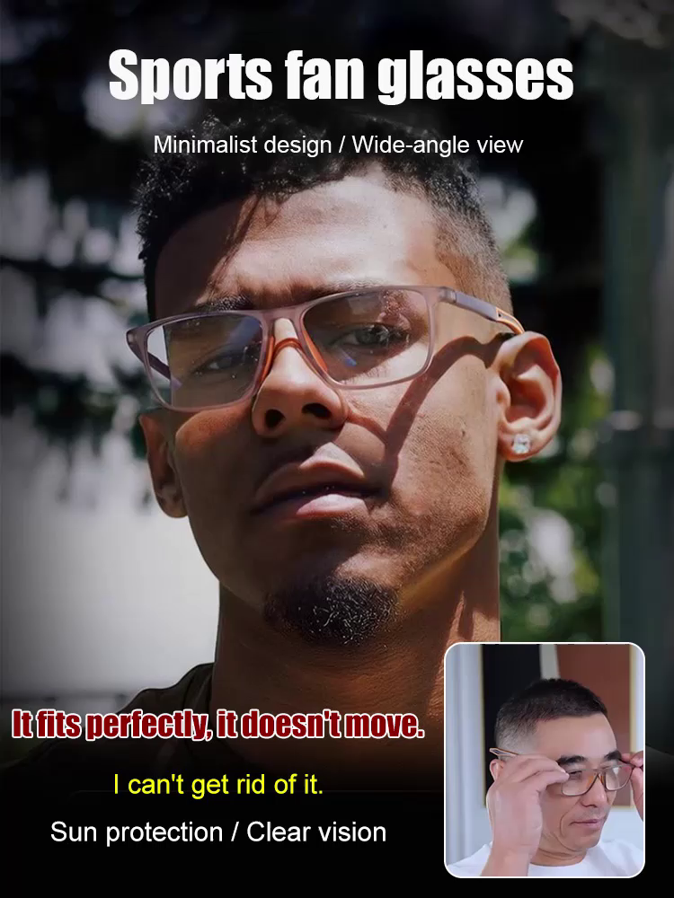 【⚡ One Pair. Zero Hassle. Perfect Vision.】Sports-style 2-in-1 UV-protective photochromic reading glasses
