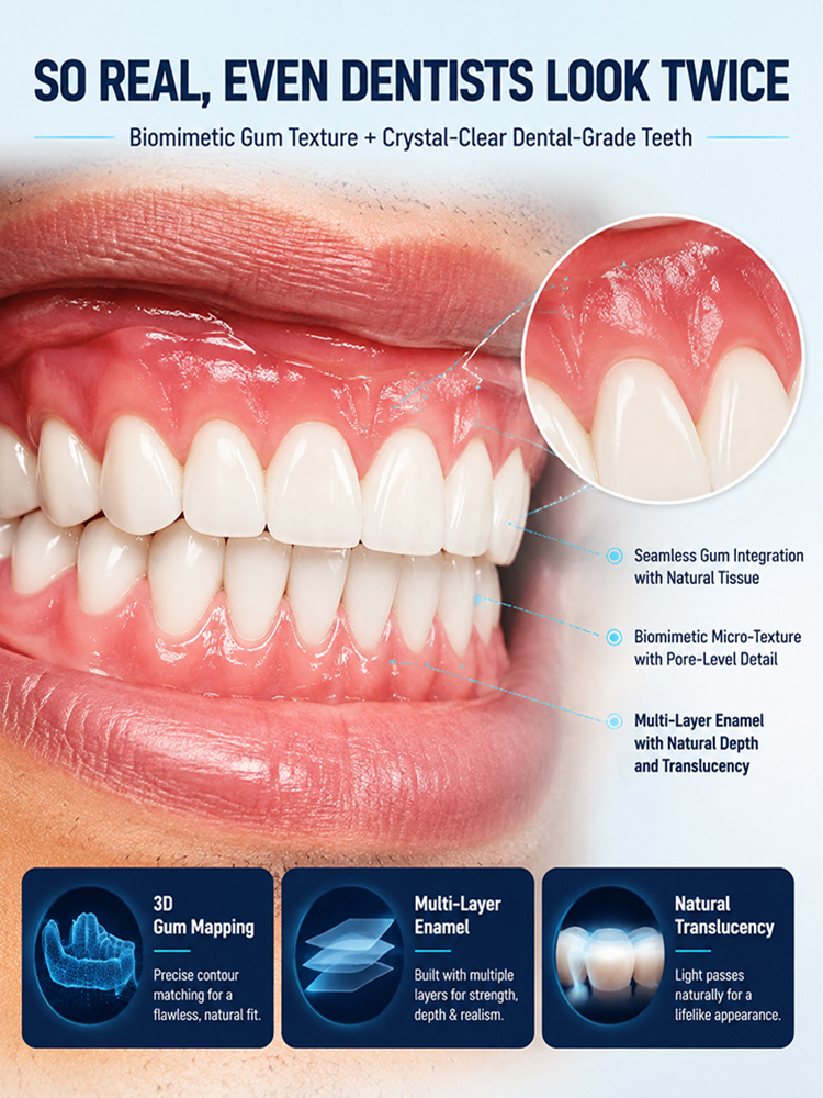 【Buy 1 Get 1 FREE!】✨ Get a Perfect, Natural Smile in Minutes! 🦷