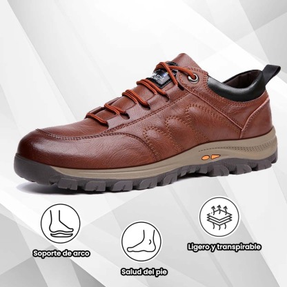 (🔥50% de descuento hoy - ¡cógelo!) Zapatos ortopédicos elegantes de primera calidad 👞 - Diseño ergonómico para aliviar el dolor