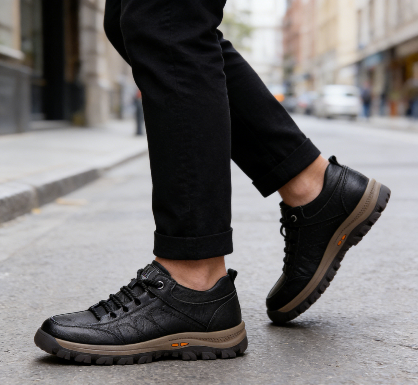 (🔥60% de descuento hoy - ¡no te lo pierdas!) ⏰ SOFTENN® Piel de vaca australiana: zapatos ortopédicos suaves y cómodos ✅ (alivia el dolor de pies)