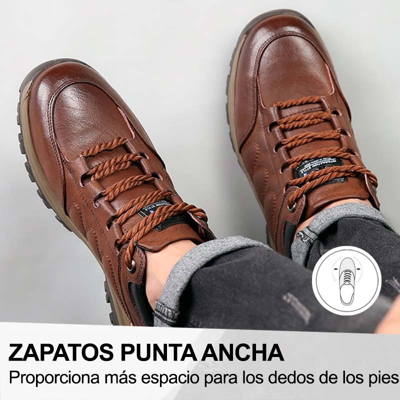 (🔥50% de descuento hoy - ¡cógelo!) Zapatos ortopédicos elegantes de primera calidad 👞 - Diseño ergonómico para aliviar el dolor