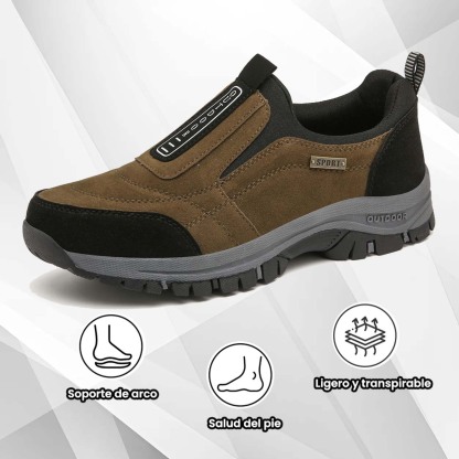 (🔥50% de descuento hoy - ¡cógelo!) Zapatos ortopédicos elegantes de primera calidad 👞 - Diseño ergonómico para aliviar el dolor