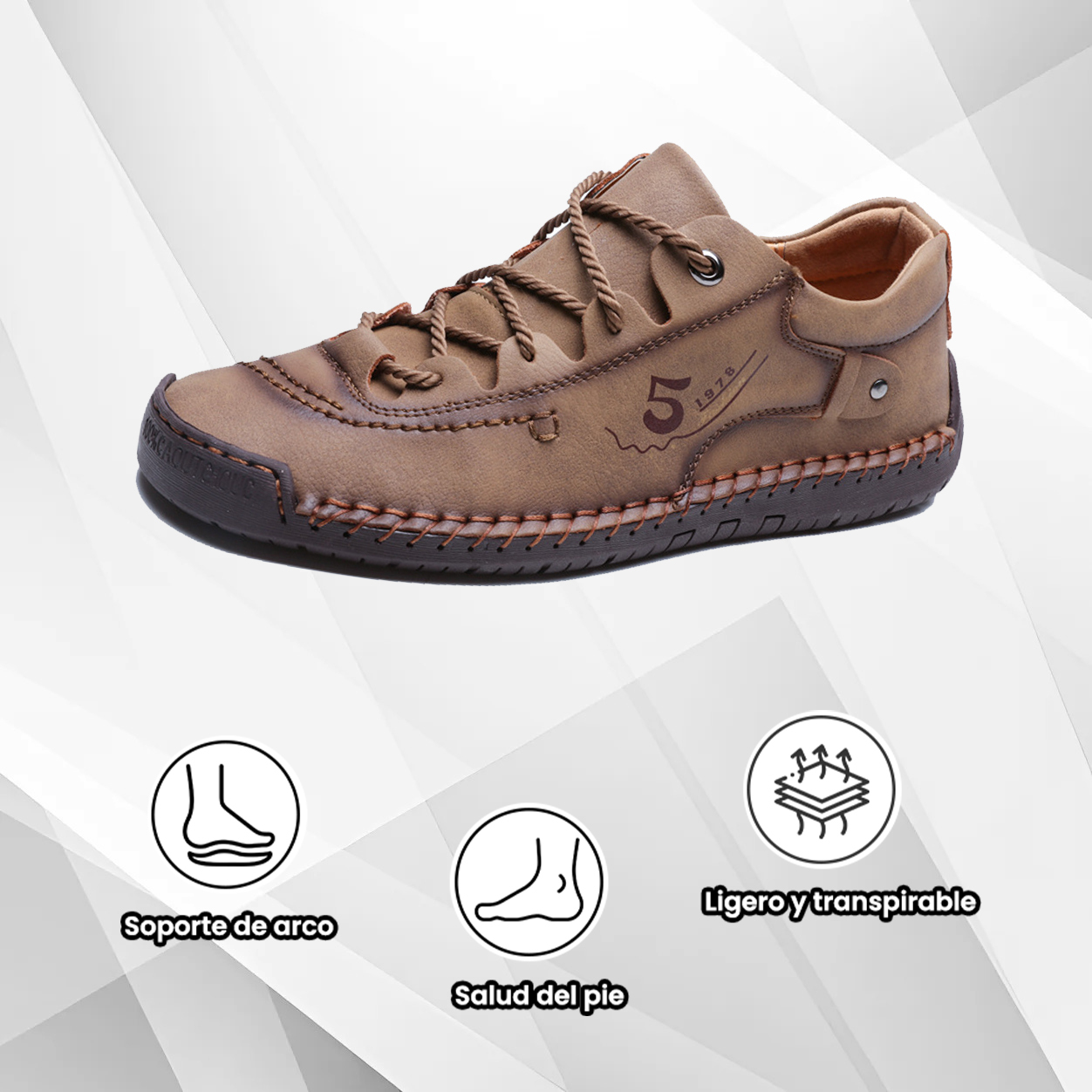 (🔥50% de descuento hoy - ¡cógelo!) Zapatos ortopédicos elegantes de primera calidad 👞 - Diseño ergonómico para aliviar el dolor