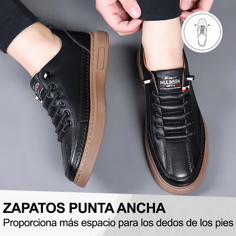 (🔥50% de descuento hoy - ¡cógelo!) Zapatos ortopédicos elegantes de primera calidad 👞 - Diseño ergonómico para aliviar el dolor