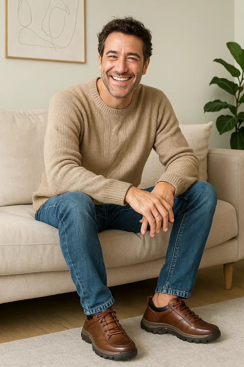 (🔥60% de descuento hoy - ¡no te lo pierdas!) ⏰ SOFTENN® Piel de vaca australiana: zapatos ortopédicos suaves y cómodos ✅ (alivia el dolor de pies)