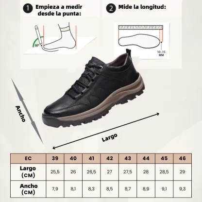 (🔥60% de descuento hoy - ¡no te lo pierdas!) ⏰ SOFTENN® Piel de vaca australiana: zapatos ortopédicos suaves y cómodos ✅ (alivia el dolor de pies)