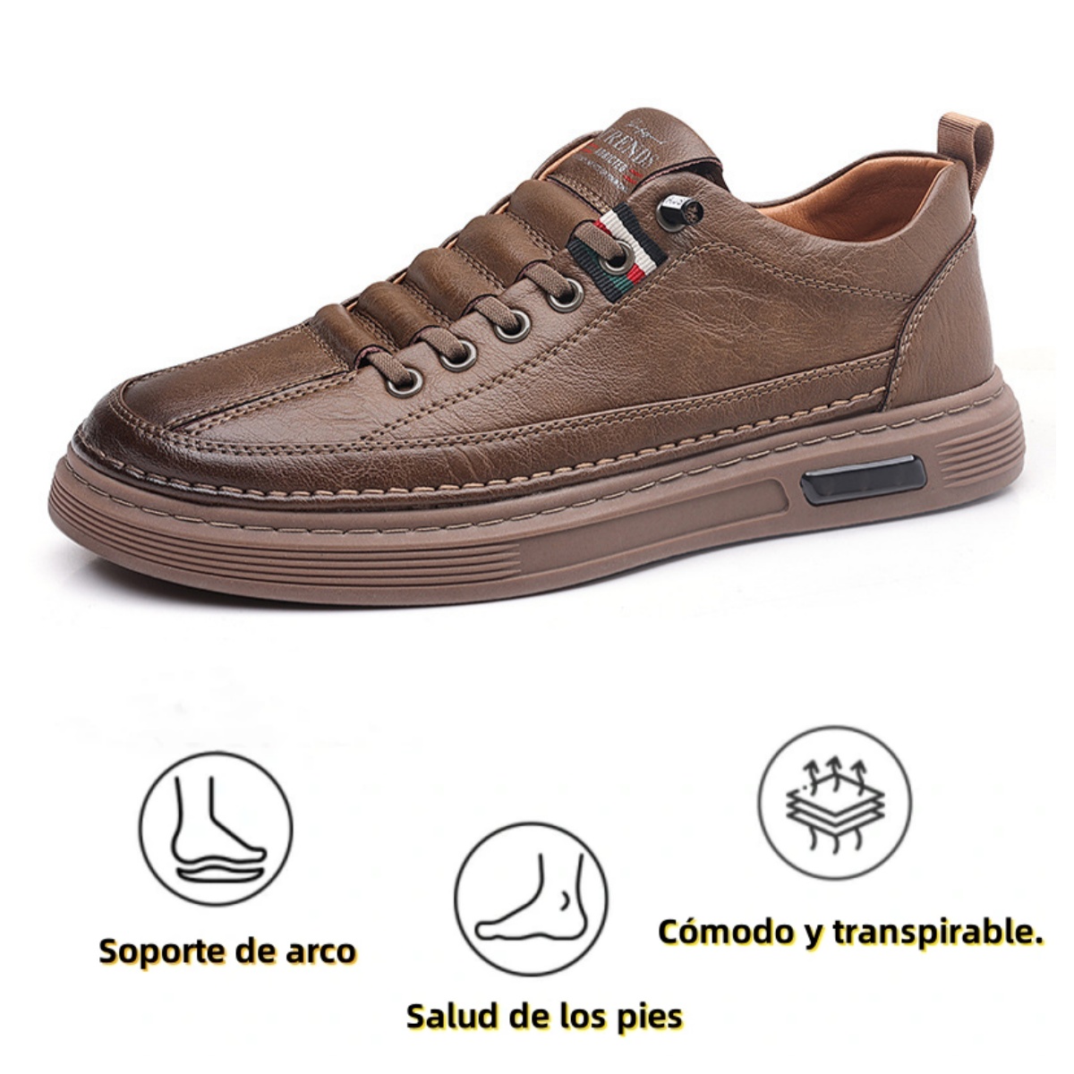 (🎉60% de descuento hoy - ¡no te lo pierdas!)🔥- Zapatos de cuero italiano suaves y cómodos hechos a mano (soporte de arco - facilita caminar)✅