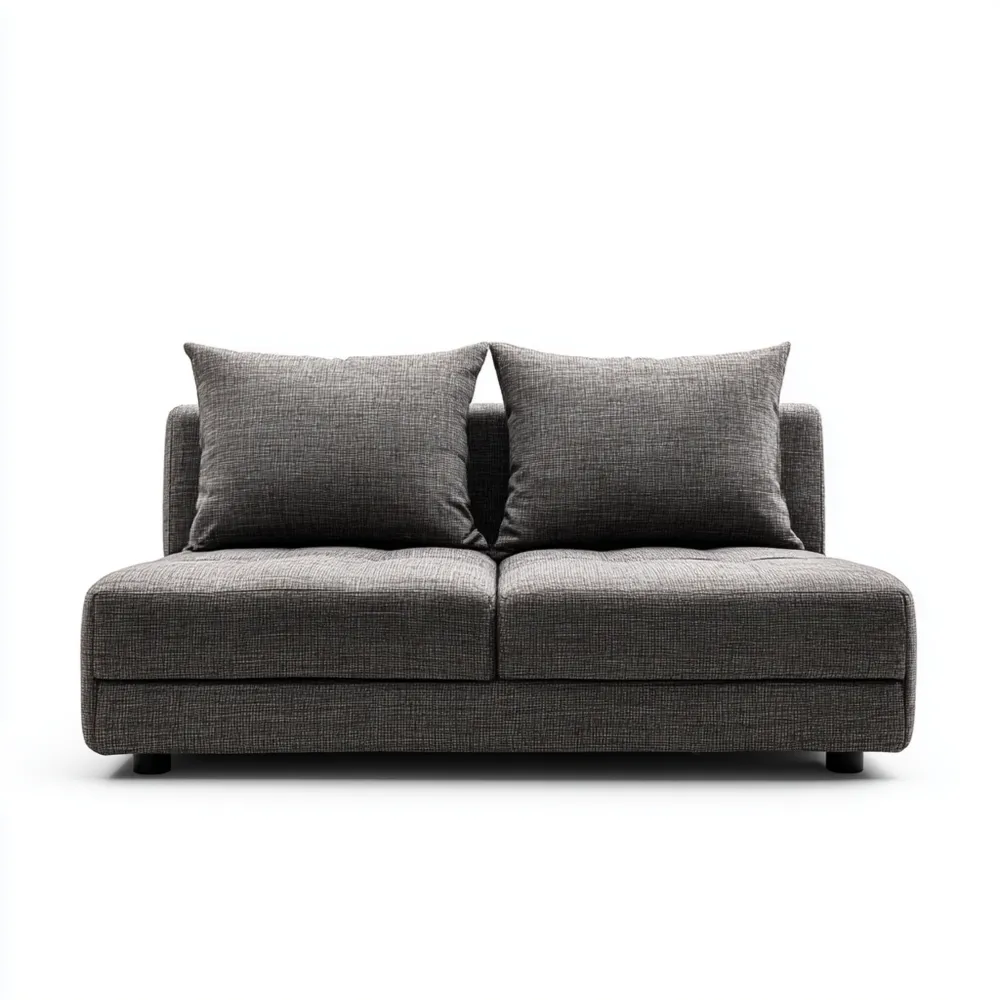 2-Sitzer-Sofa Stoff 150x90x85 cm - Dunkelgrau - Modernes Design