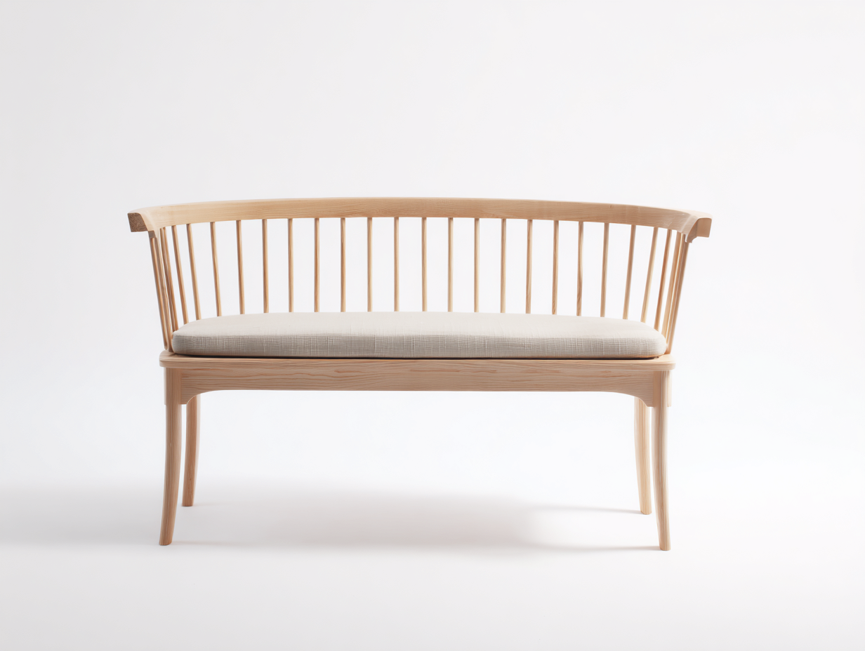 Banco de jardín de madera 120x45x85 cm - marrón - diseño natural-Cottagetmart