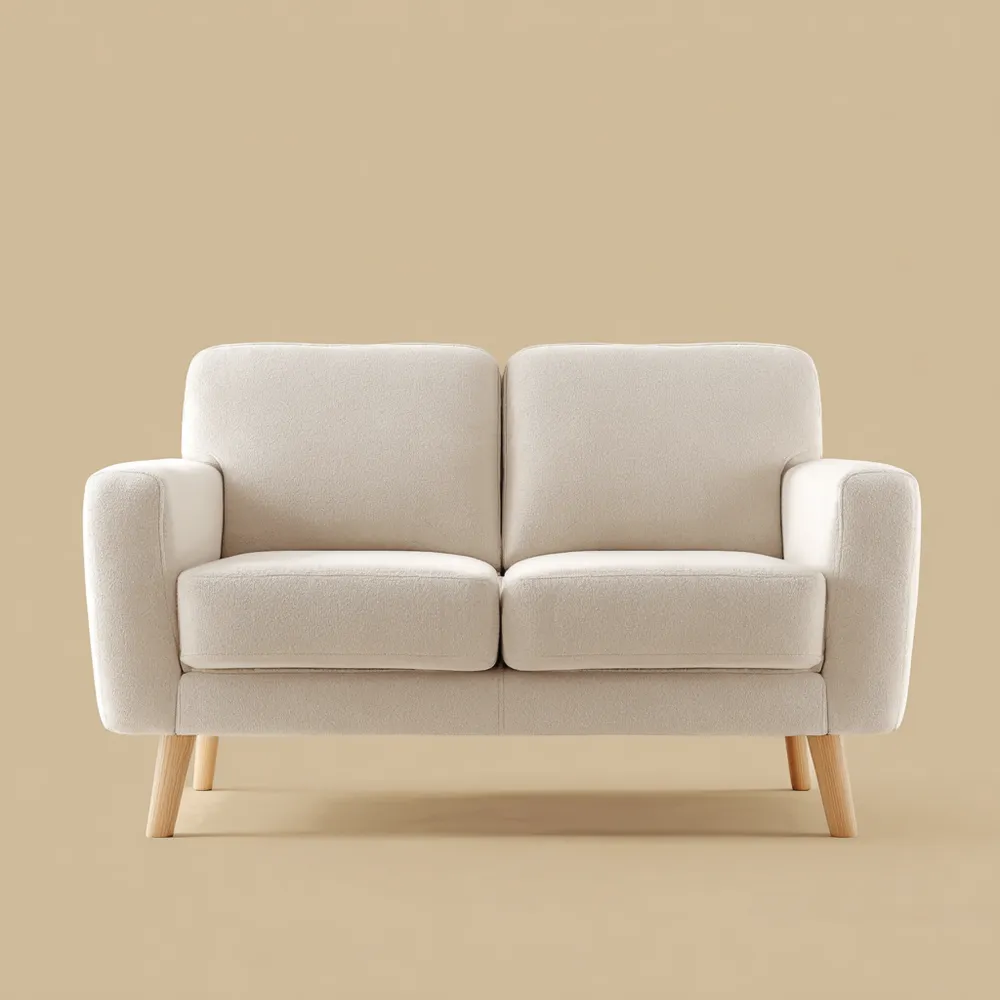 2-Sitzer-Sofa 150x85x90 cm – Moderner Stil – Beige