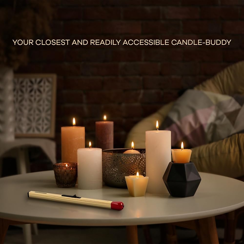 Wooden Match Design Pocket Lighter