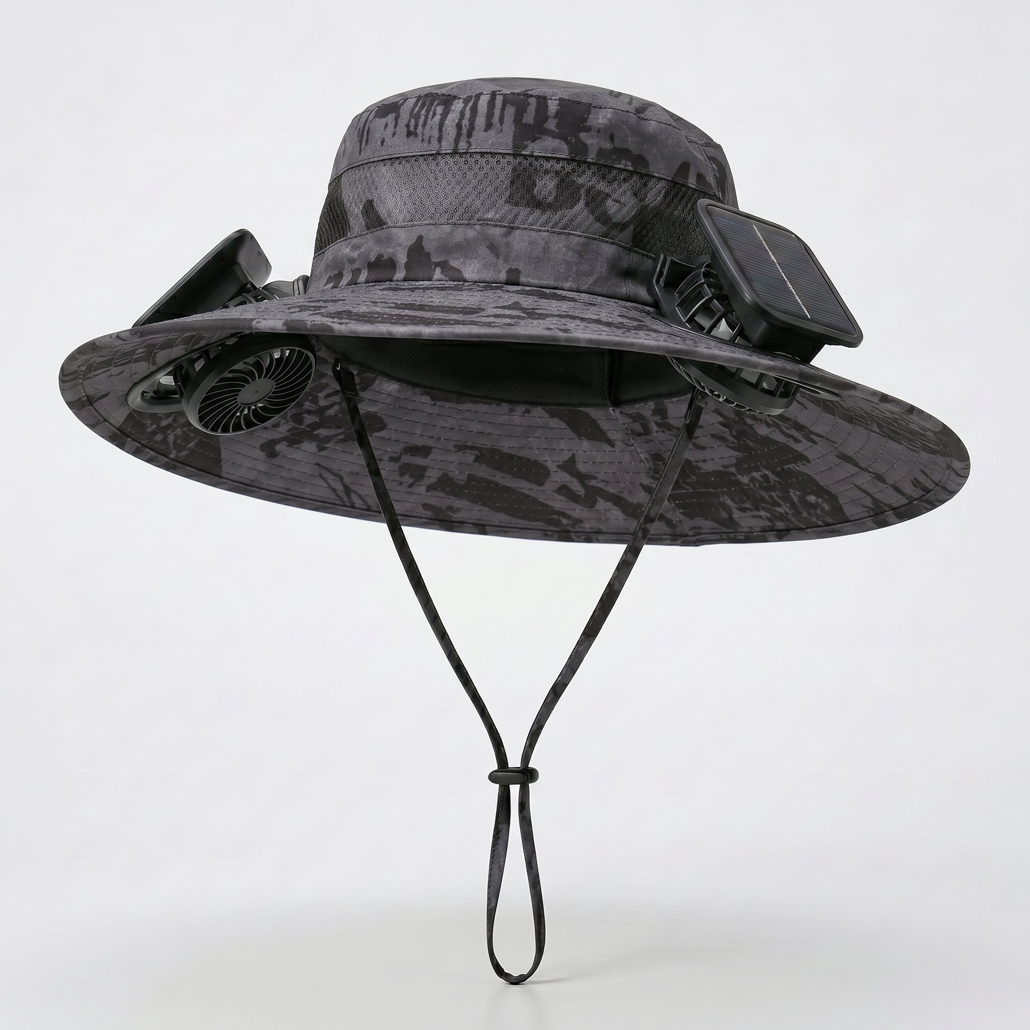 Solar-Powered Cooling Fan Hat