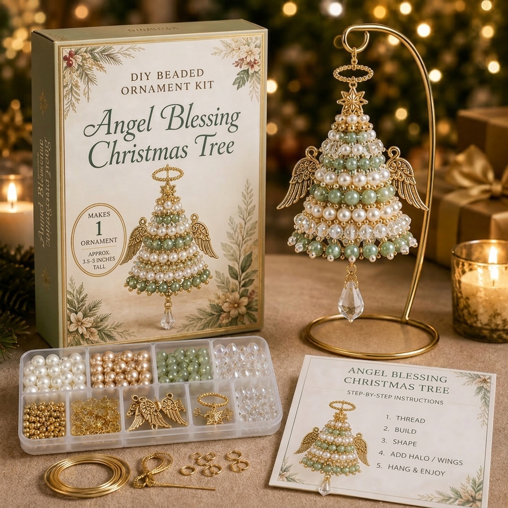 ⏳ Last Day 49% OFF – ✨ Jeweled Christmas Keepsake Ornament Collection