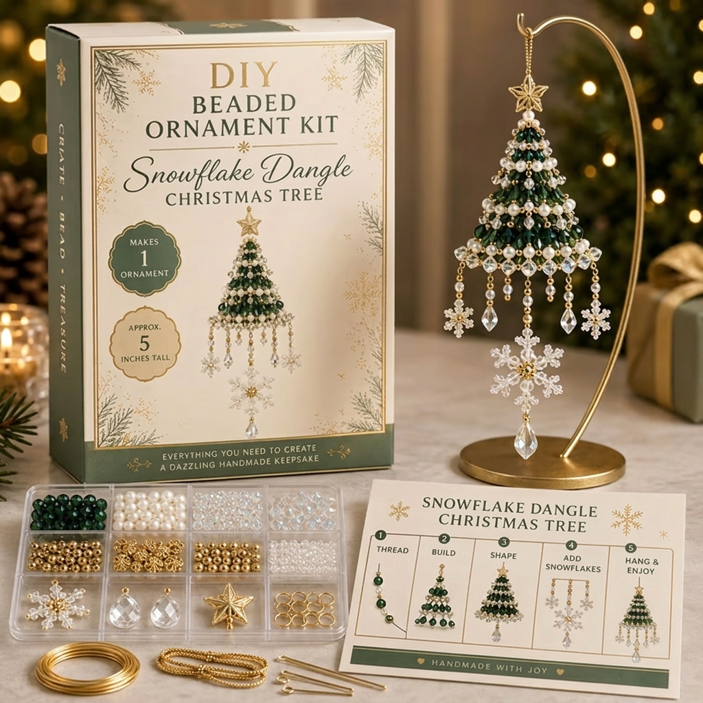 ⏳ Last Day 49% OFF – ✨ Jeweled Christmas Keepsake Ornament Collection