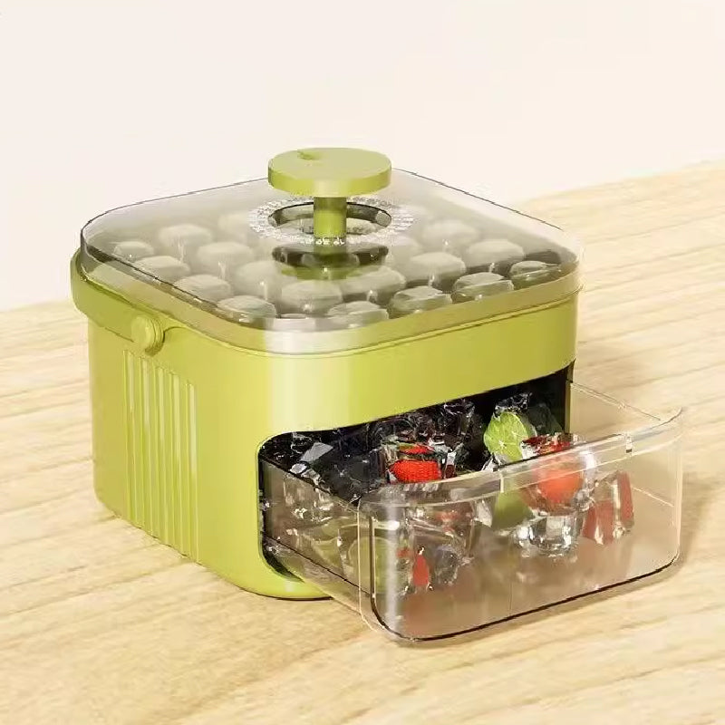 2-in-1 Double Layer Portable Ice Box