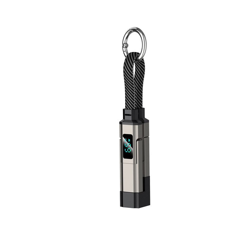 ⏰️Limited Time Flash Sale 🔥4-in-1 Digital Display Keychain Charging Cable