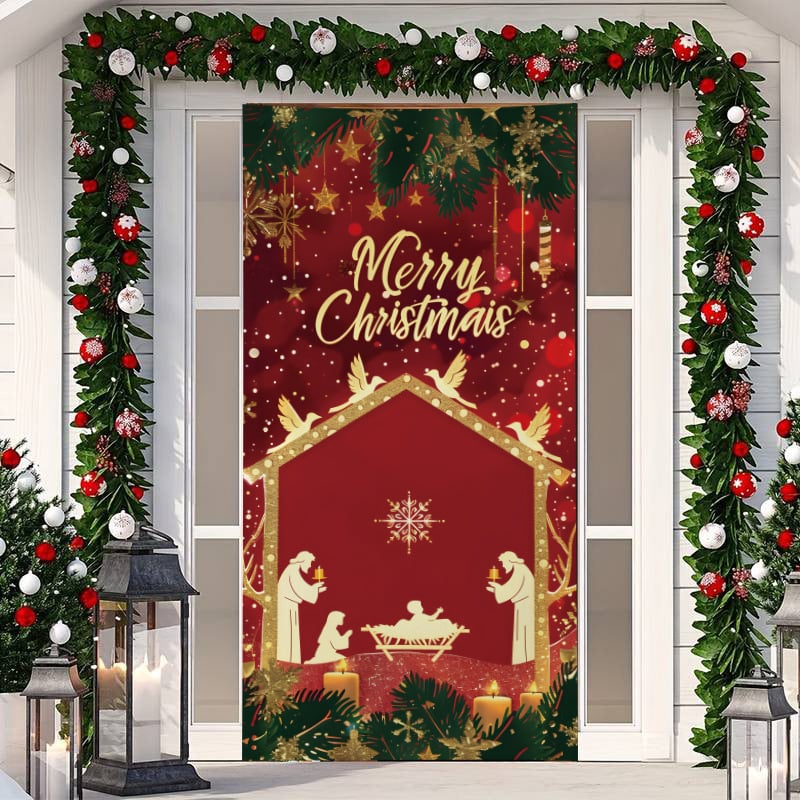 🌟2026 Christmas Front Door Decoration