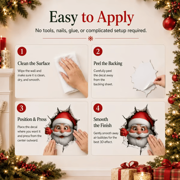 🔥🎅Christmas Creative Wall Sticker