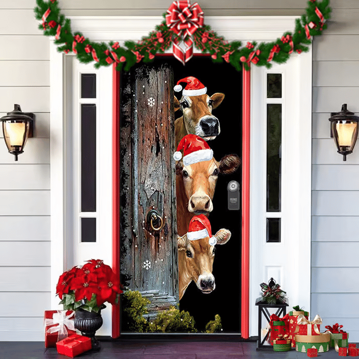🌟2026 Christmas Front Door Decoration