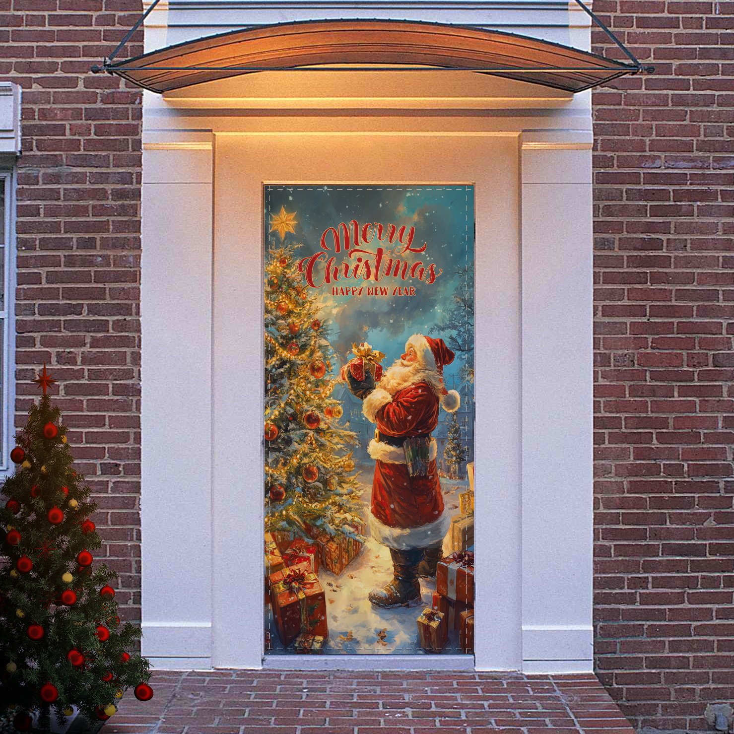 🌟2026 Christmas Front Door Decoration