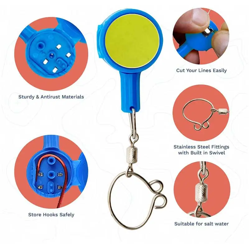 Portable Fishing Knot Helper Tool