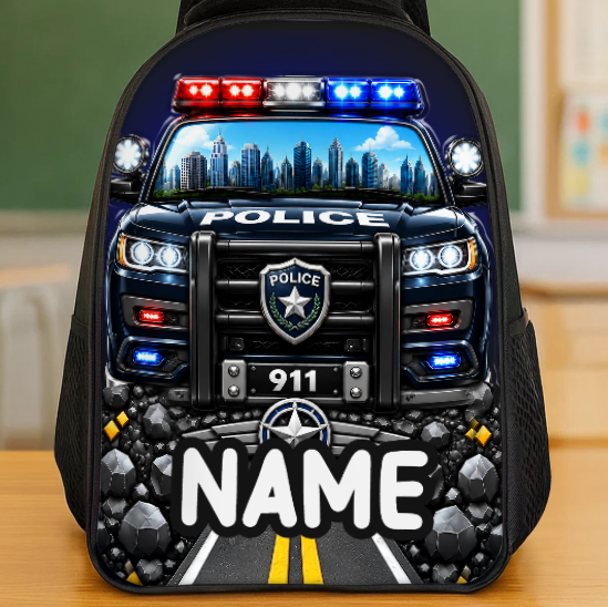 Custom Kids Front Printed Backpack - Personalized Back To School Gifts For Kids - Ready To Roll