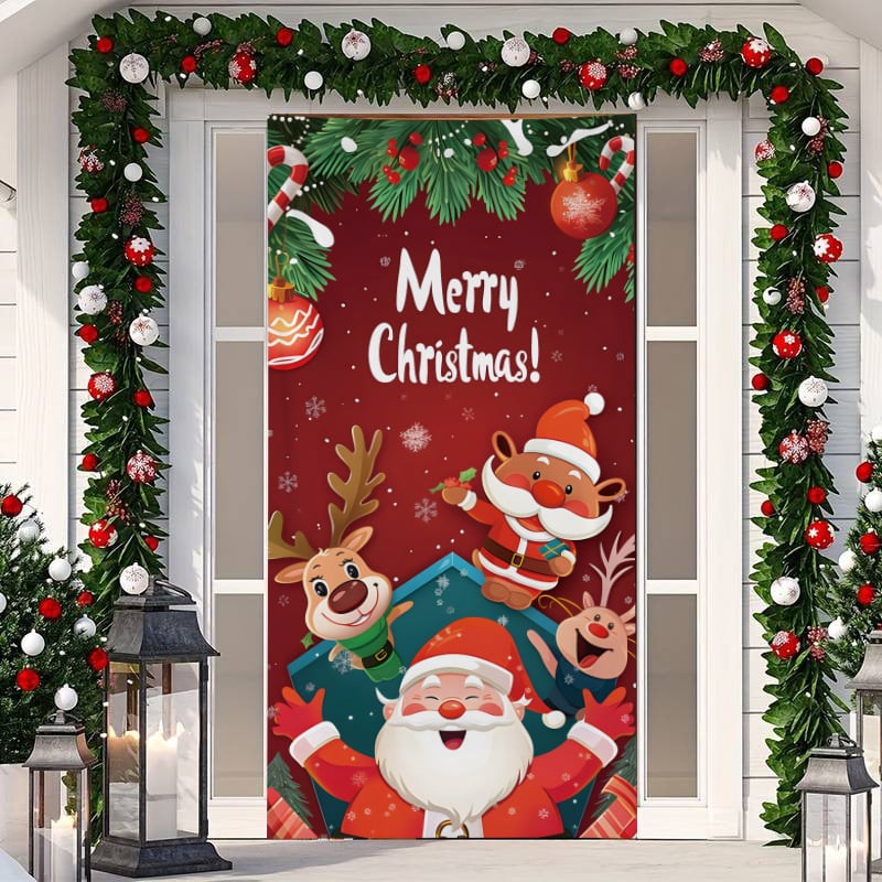 🌟2026 Christmas Front Door Decoration