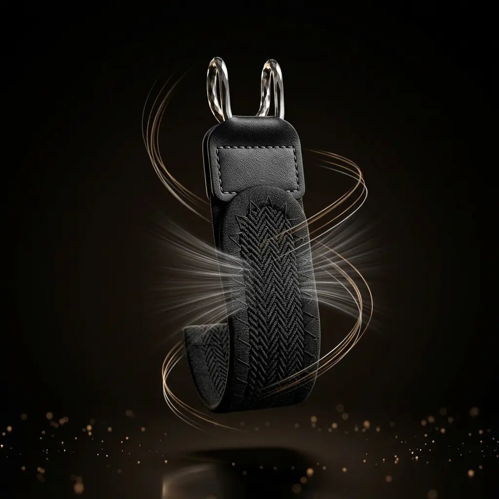 Buckle-Free Elastic Belt with Metal Hook