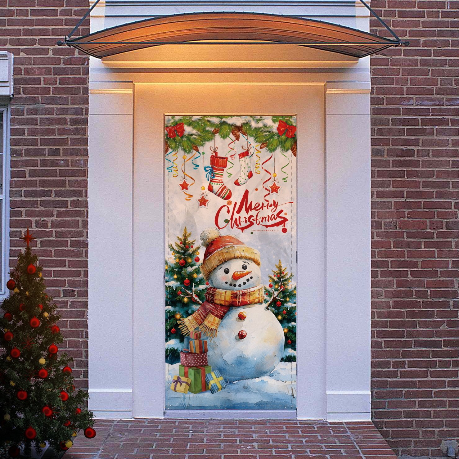 🌟2026 Christmas Front Door Decoration