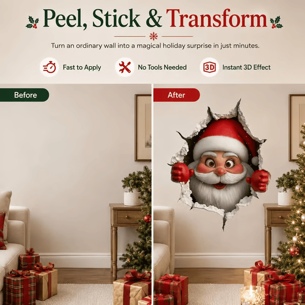 🔥🎅Christmas Creative Wall Sticker