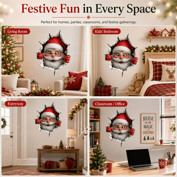 🔥🎅Christmas Creative Wall Sticker