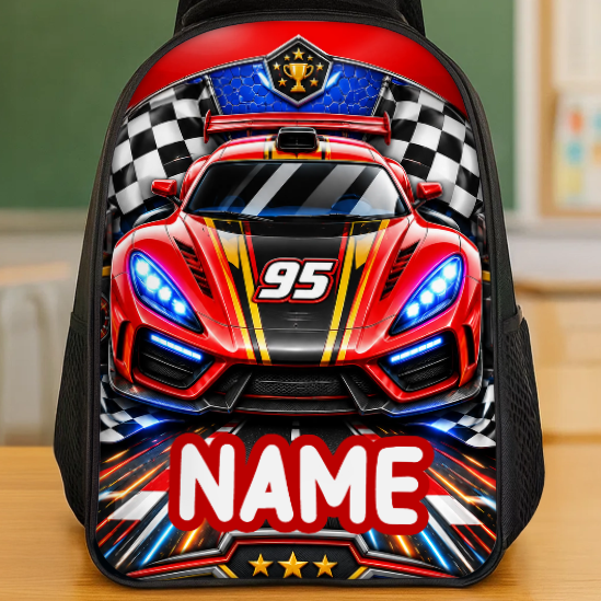 Custom Kids Front Printed Backpack - Personalized Back To School Gifts For Kids - Ready To Roll