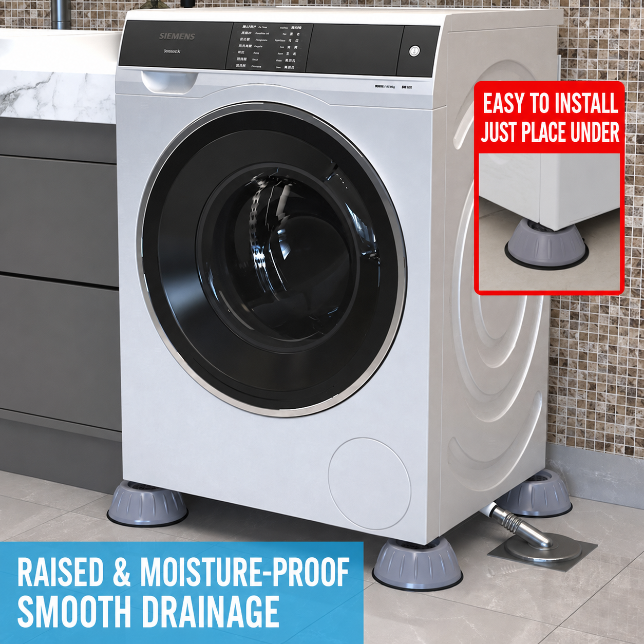 Anti-Vibration Pads For Washing Machine 