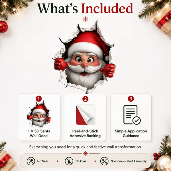 🔥🎅Christmas Creative Wall Sticker