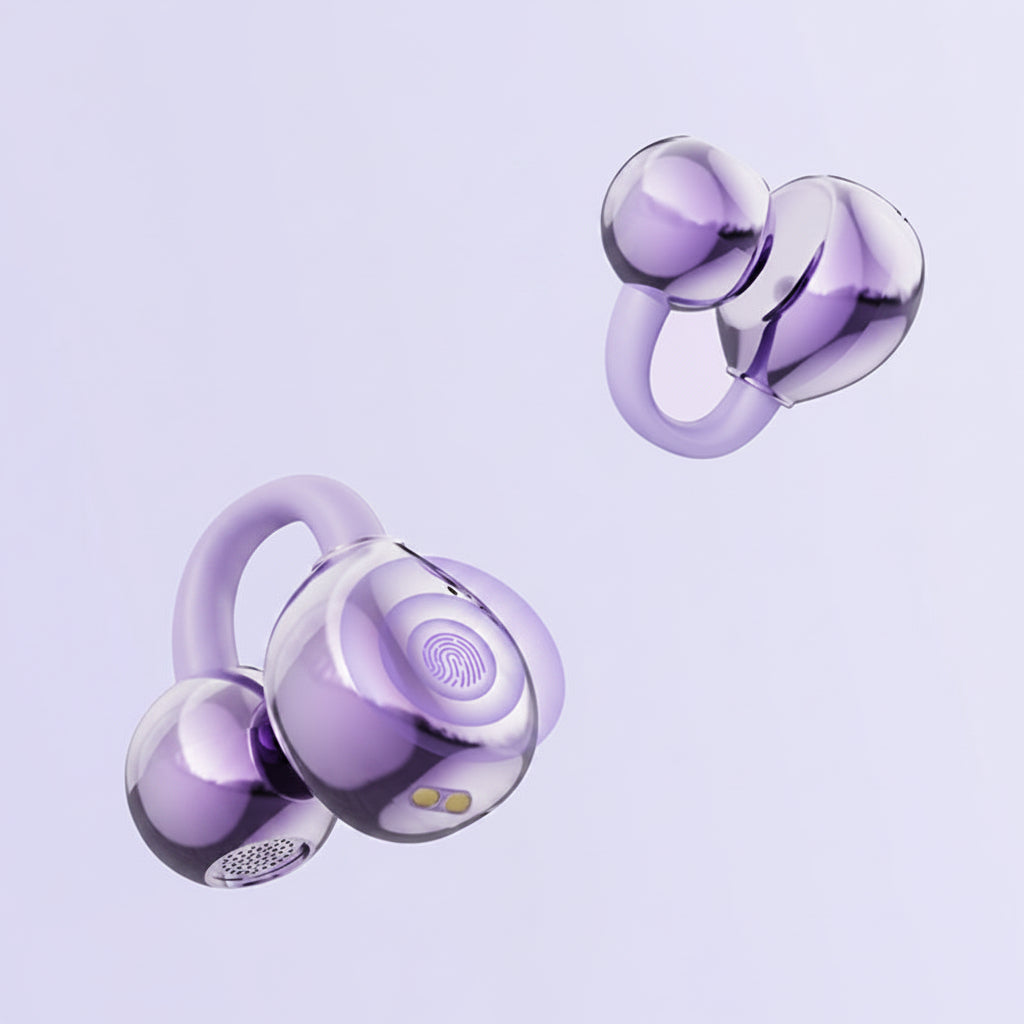 🦋Open-Ear Clip-On Earbuds with Butterfly Charm