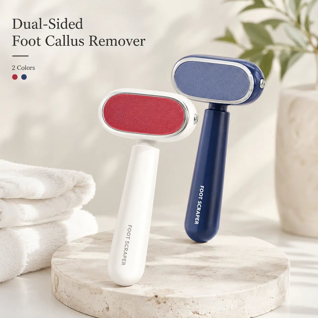 Dual‐Sided Foot Callus Remover🦶