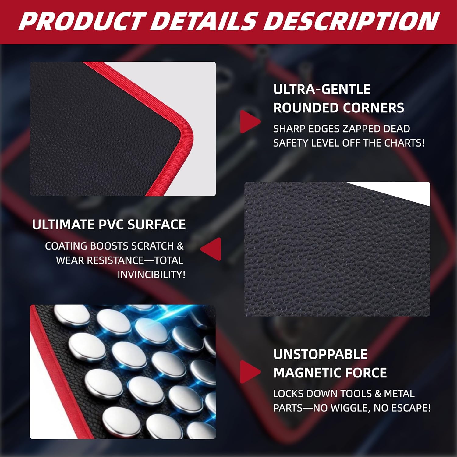  Flexible Magnetic Tool Mat