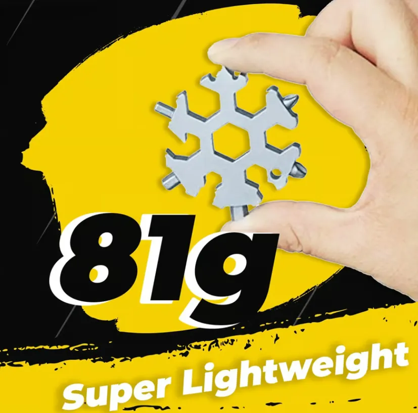 🔧New 18-in-1 Snowflake wrench