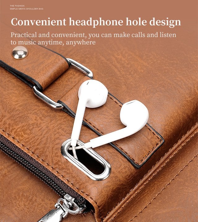 Cool business shoulder crossbody bag for men and women