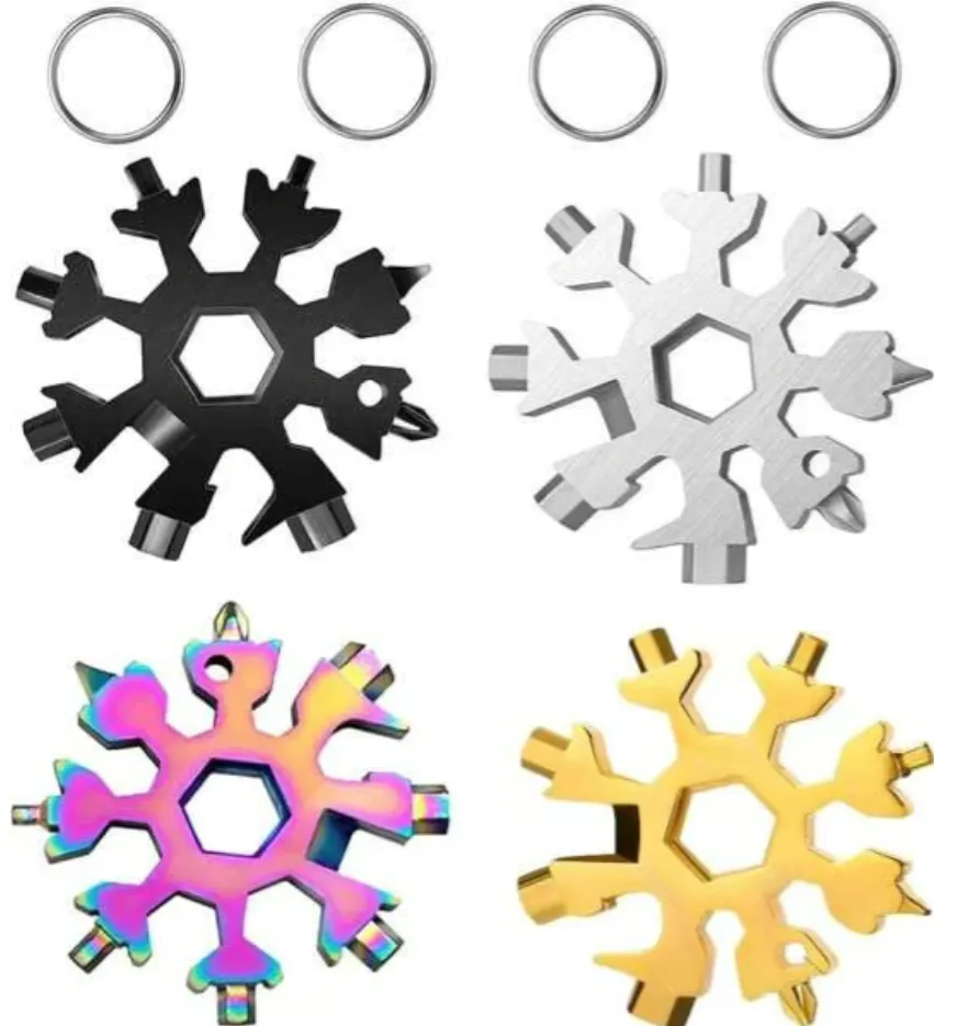 🔧New 18-in-1 Snowflake wrench