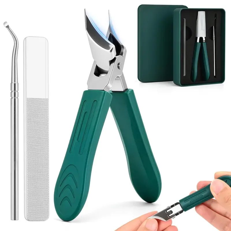 ✂️✨ Eagle Beak Wide Jaw Nail Clippers Set
