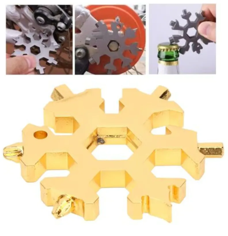 🔧New 18-in-1 Snowflake wrench