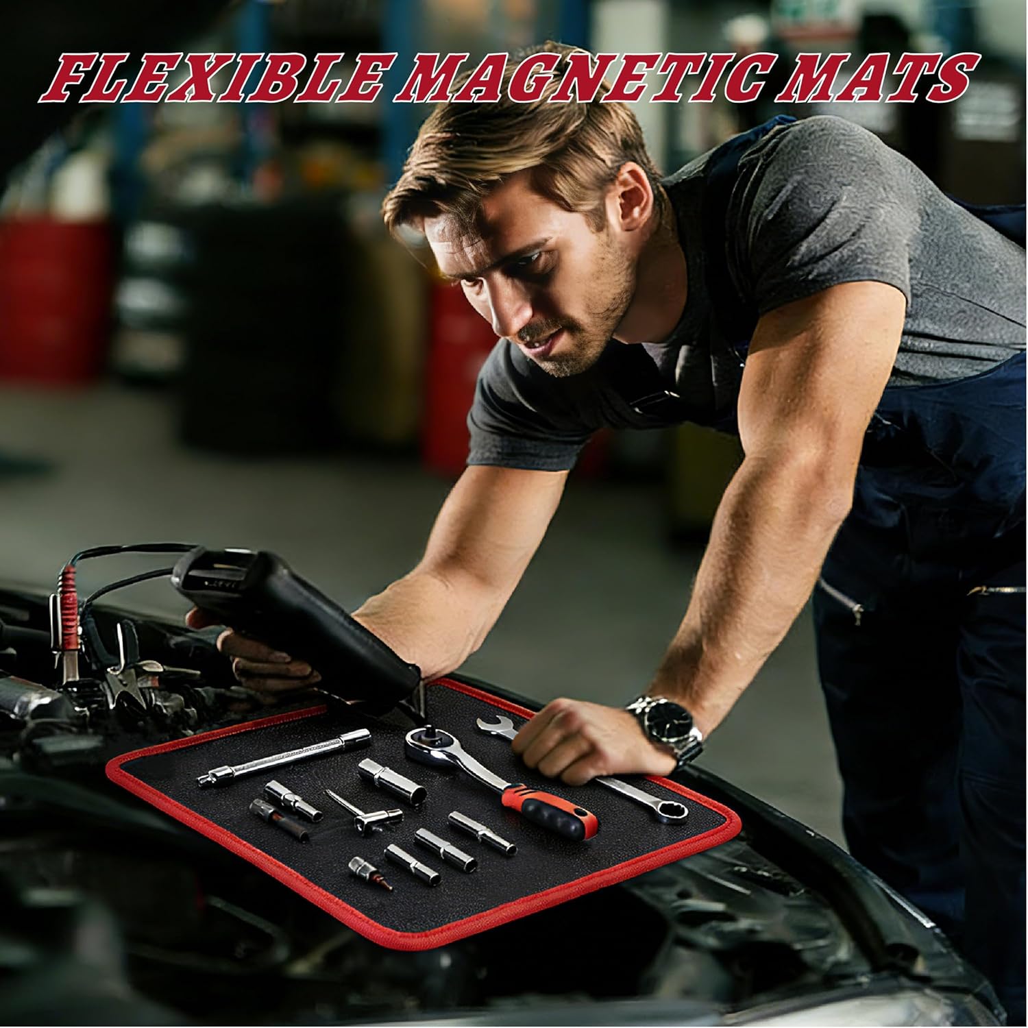  Flexible Magnetic Tool Mat