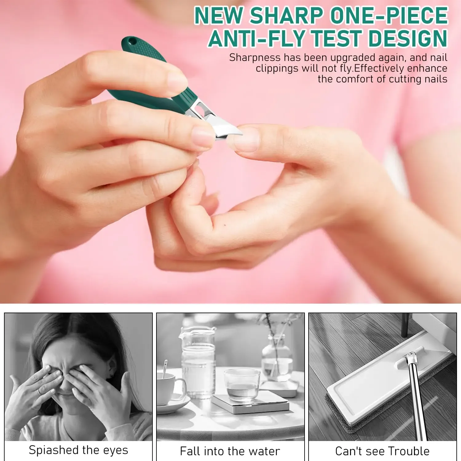 ✂️✨ Eagle Beak Wide Jaw Nail Clippers Set