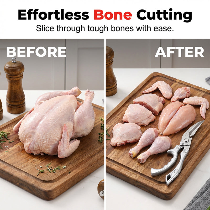Hot Sale 49% OFF-Kitchen Beast Scissors – Cut Anything in Seconds!