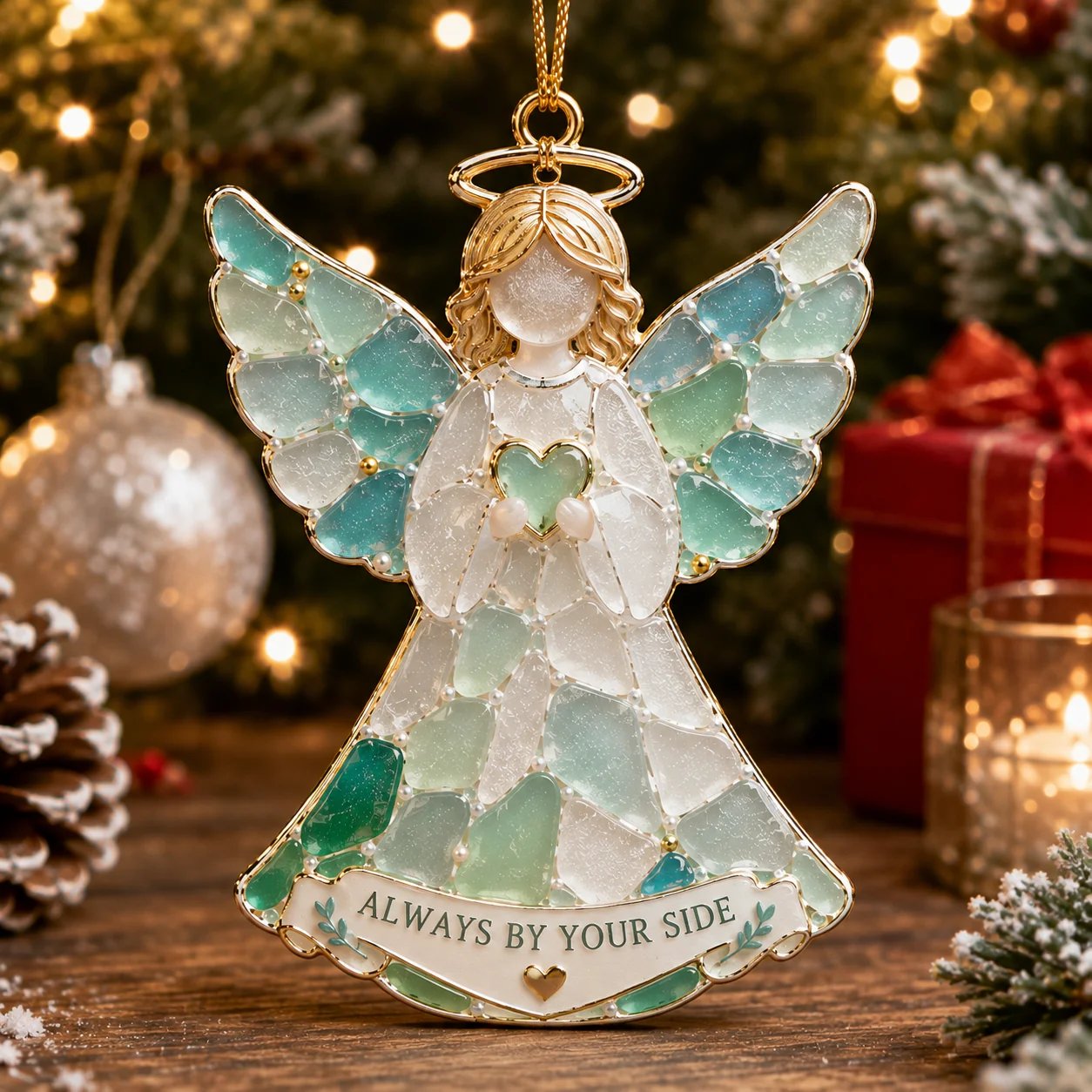 🏆Limited Time Sale 50% OFF🎄🌊Sea Glass Christmas Blessing Ornaments